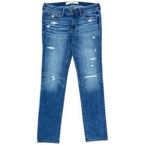 EUC Women's ABERCROMBIE & FITCH The A&F Skinny Jeans‎ | Size 4 Short